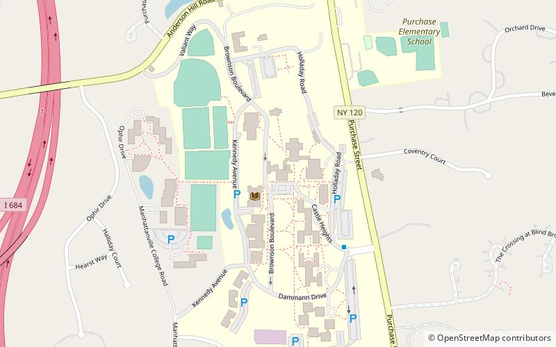 Reid Hall location map