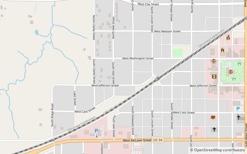 Dickinson Webster House location map