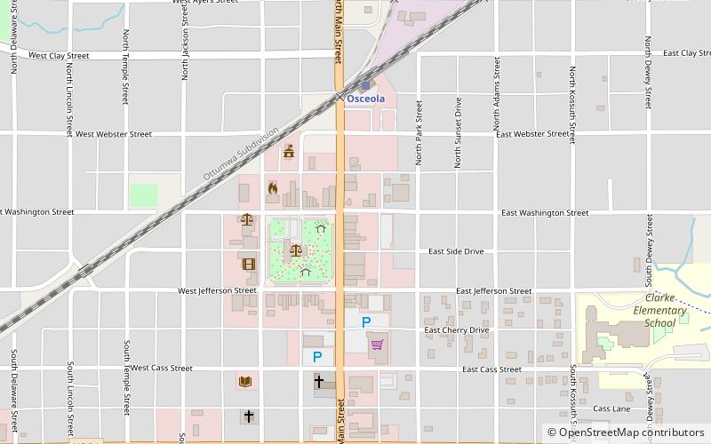 Masonic Building location map