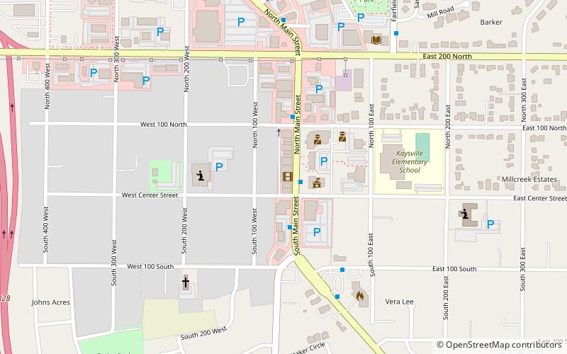 John George Moroni Barnes House location map