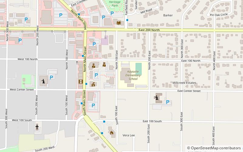 Kaysville Theatre location map