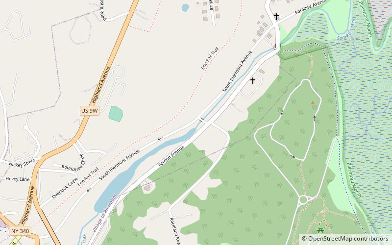 Rockland Road Bridge Historic District location map