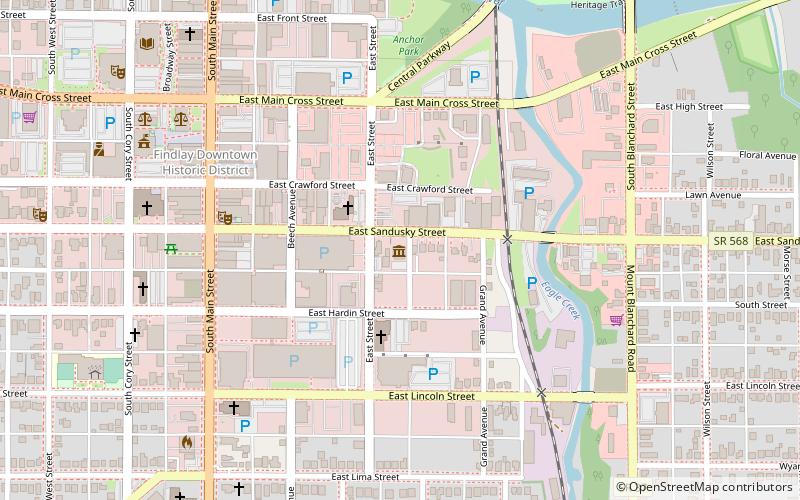 The Jones Mansion location map