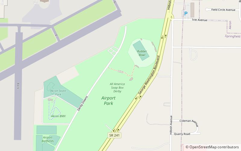 Derby Downs location map