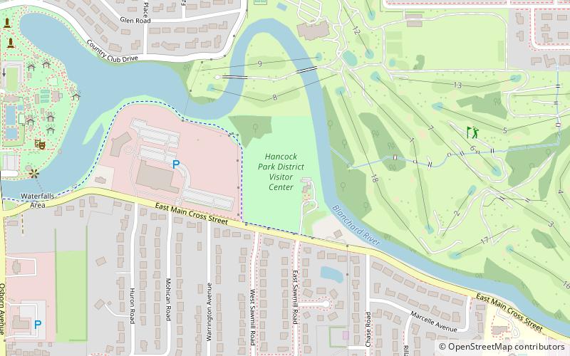 Hancock Park District location map