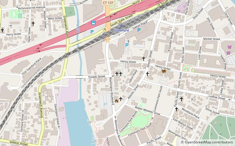 Holy Name of Jesus Parish location map