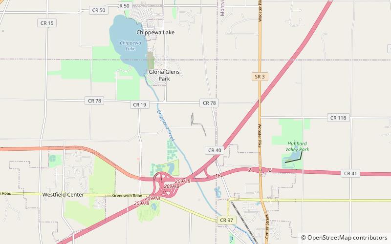 Northern Ohio Railway Museum location map