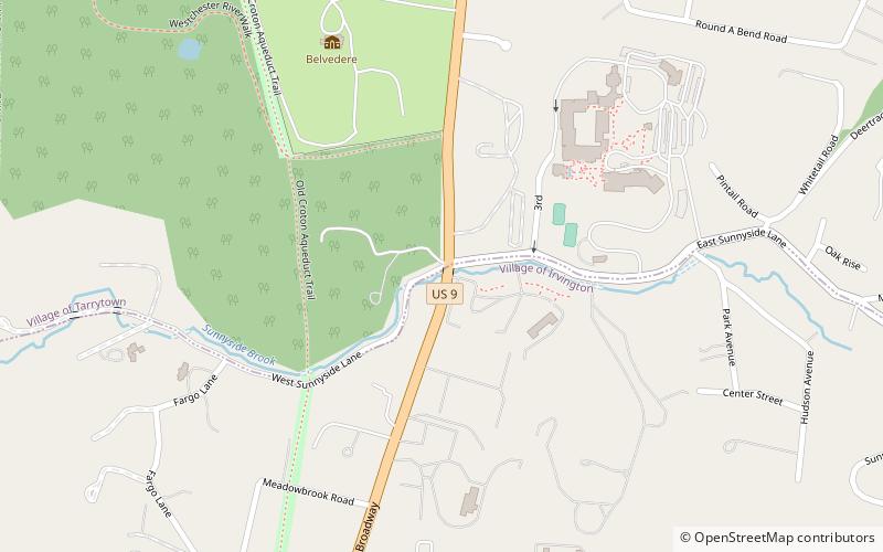 Washington Irving Memorial location map