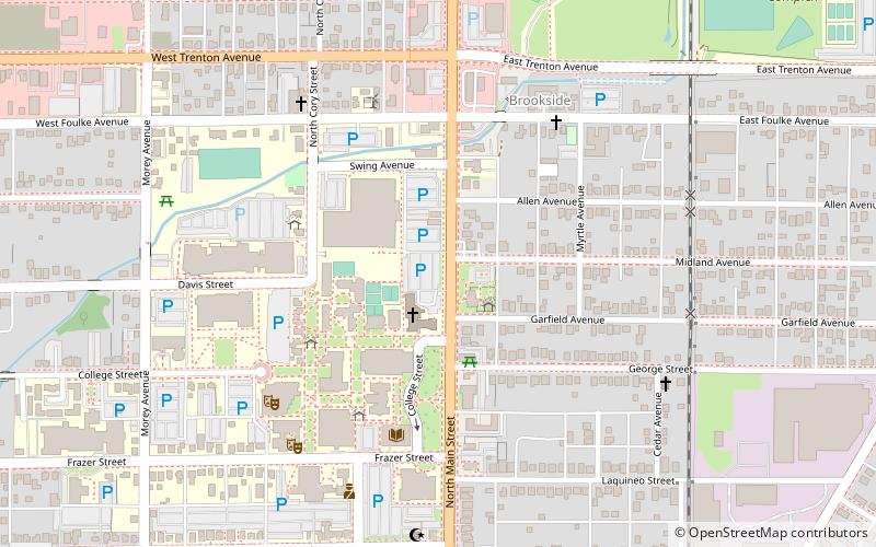 University of Findlay location map