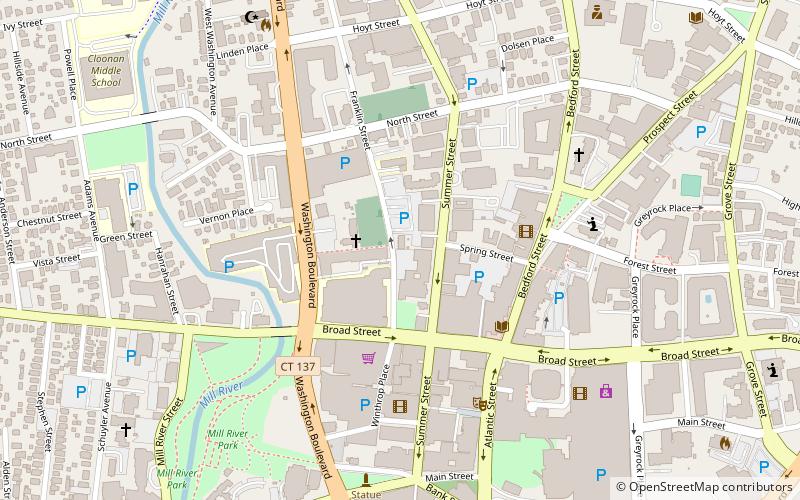Franklin Street Works location map