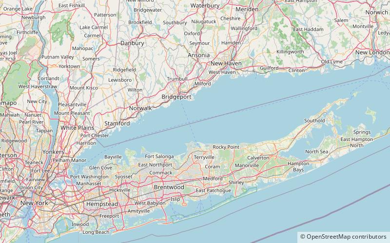 Phare de Stratford Shoal location map