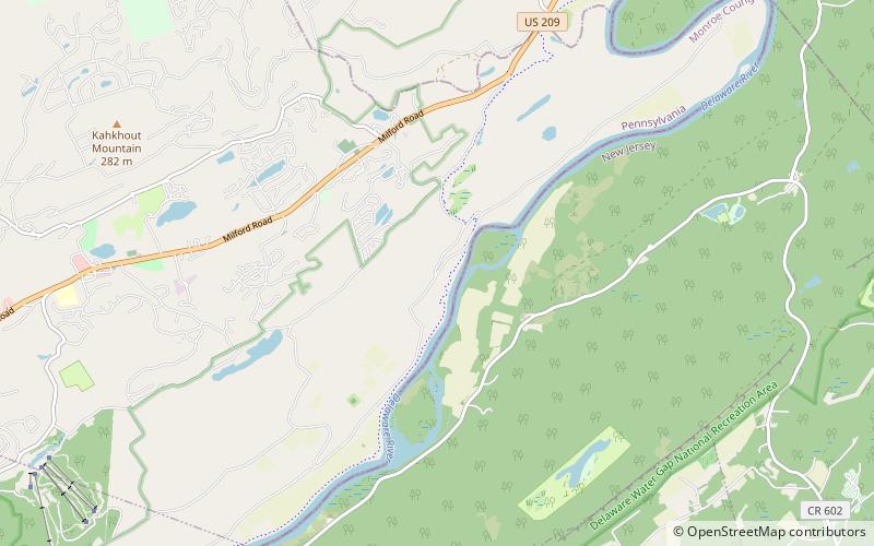 Cold Spring Farm Springhouse location map