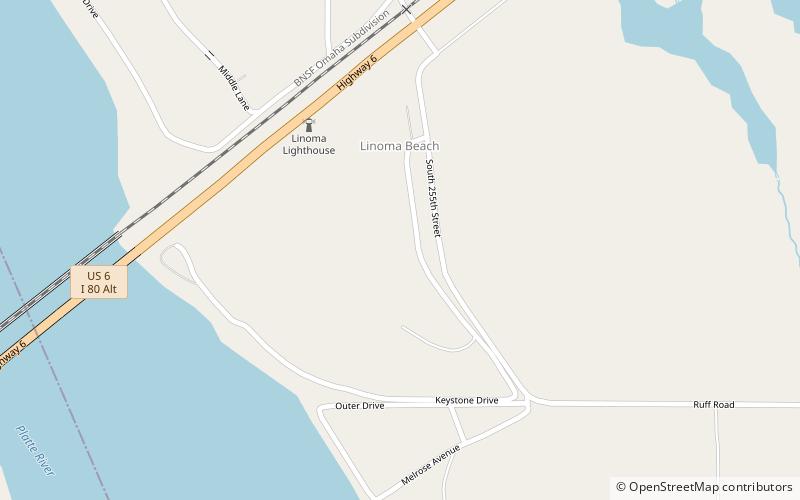 Linoma Beach location map