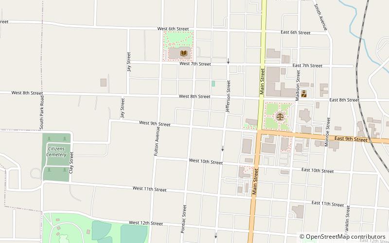 Lyman M. Brackett House location map