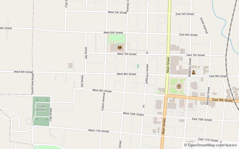 John W. Smith House location map