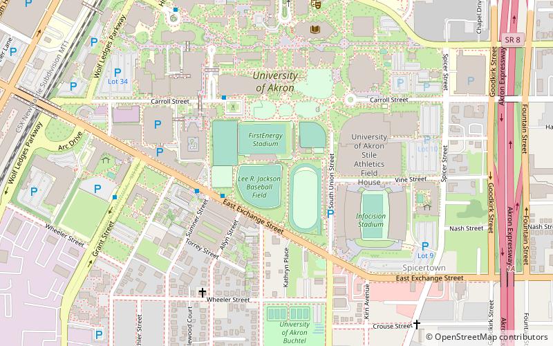 Skeeles Field location map