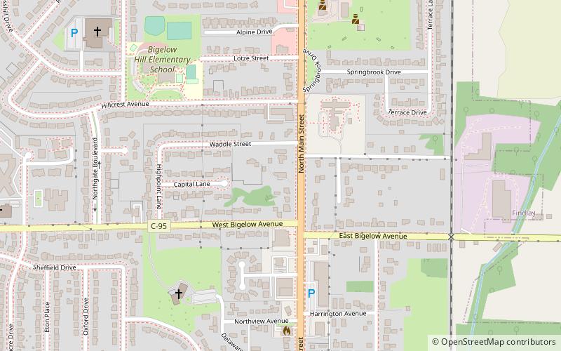 Charles H. Bigelow House location map