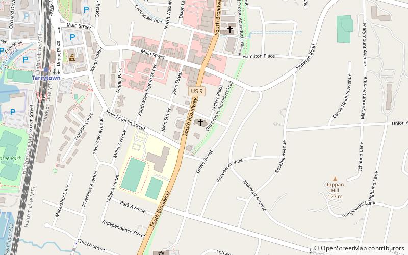 First Baptist Church of Tarrytown location map