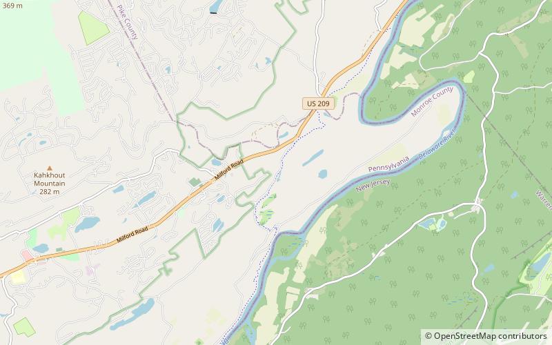 Schoonover Mountain House location map