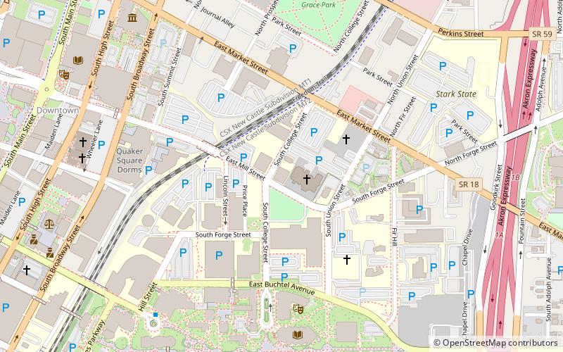 Drs. Nicholas and Dorothy Cummings Center for the History of Psychology location map