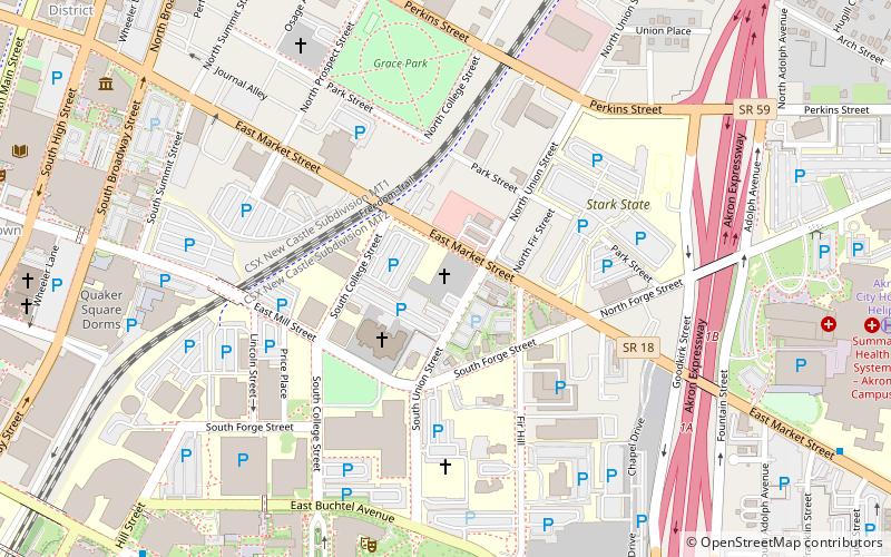 First Congregational Church location map