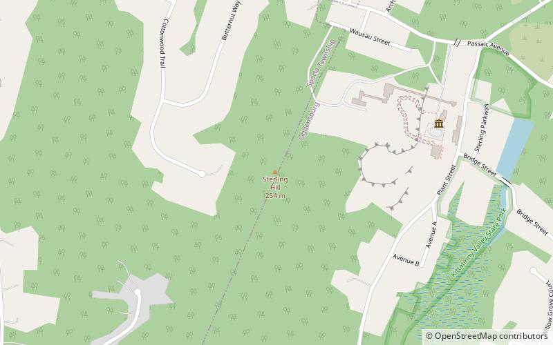 sterling hill ogdensburg location map