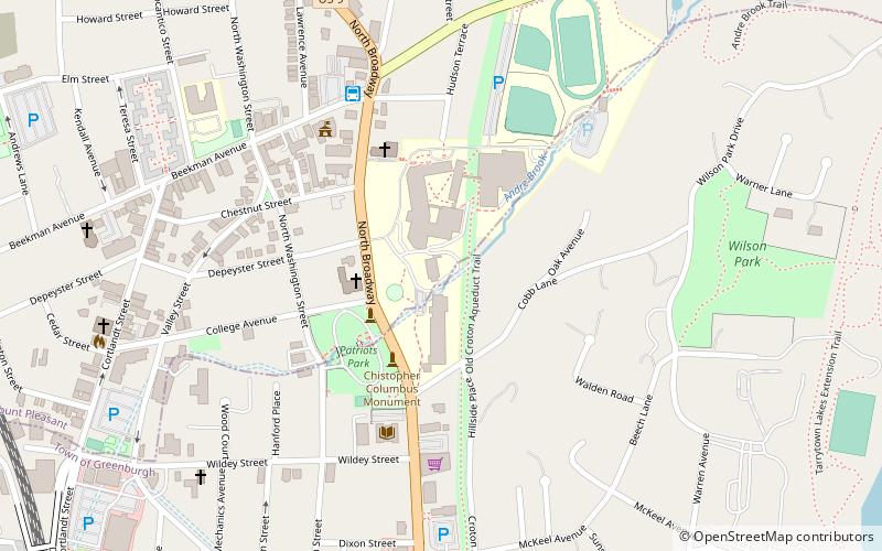 Edward Harden Mansion location map