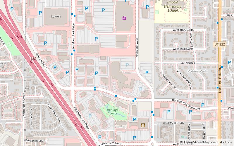 Davis Conference Center location map