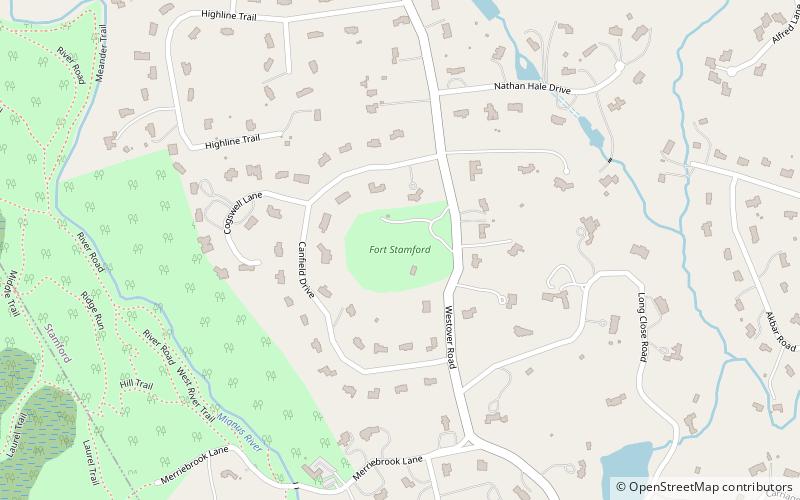 Fort Stamford Site location map