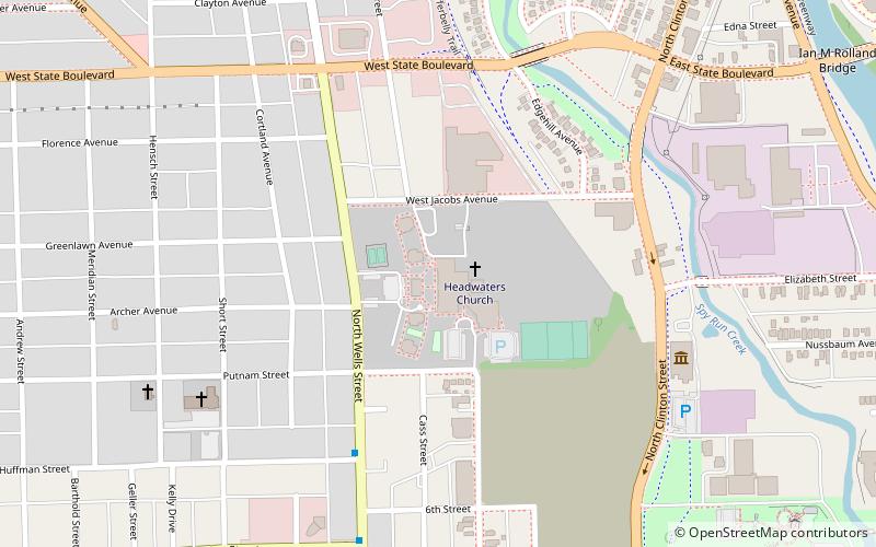 St. Vincent Villa Historic District location map