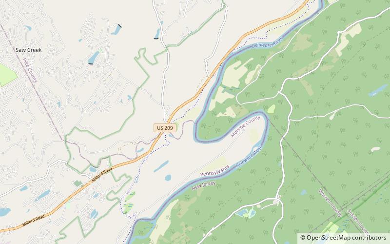 Minisink location map