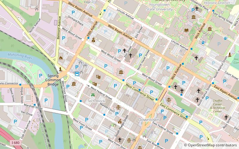 Youngstown Historical Center of Industry and Labor location map