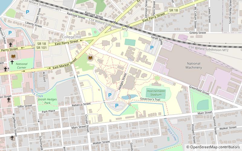 Heidelberg University location map