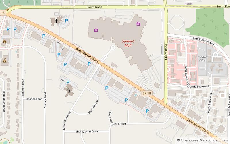 Summit Mall location map