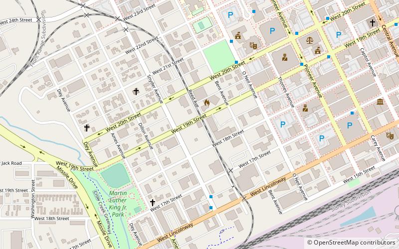 Continental Oil Company location map