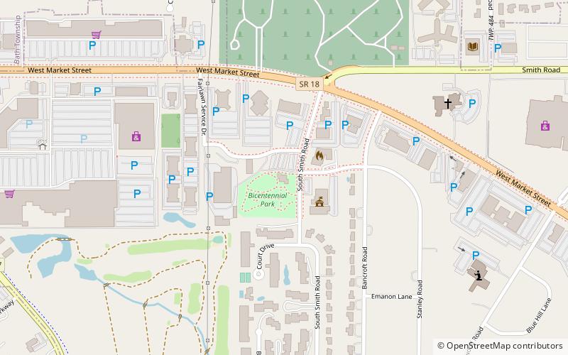 Fairlawn Parks & Recreation location map