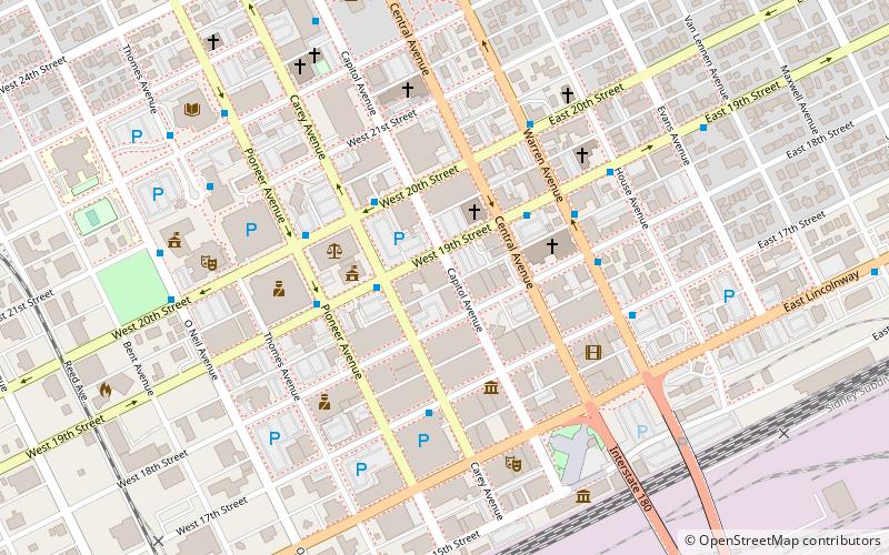 Masonic Temple location map