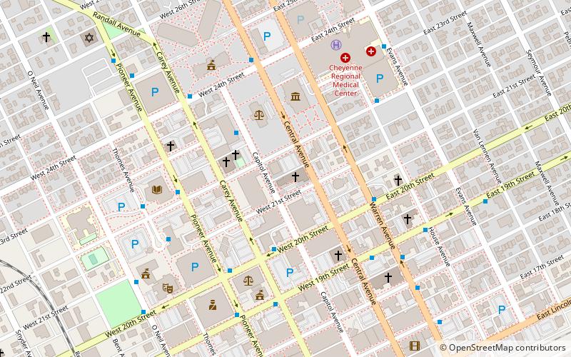 St. Mary's Catholic Cathedral location map