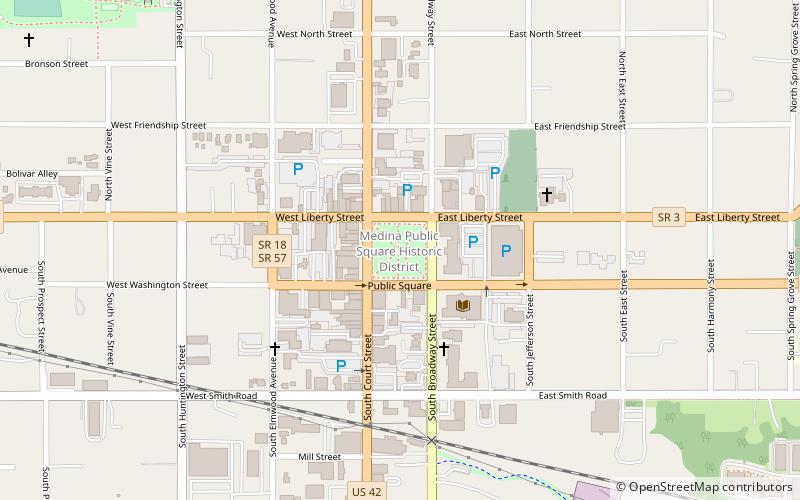 Historic District location map