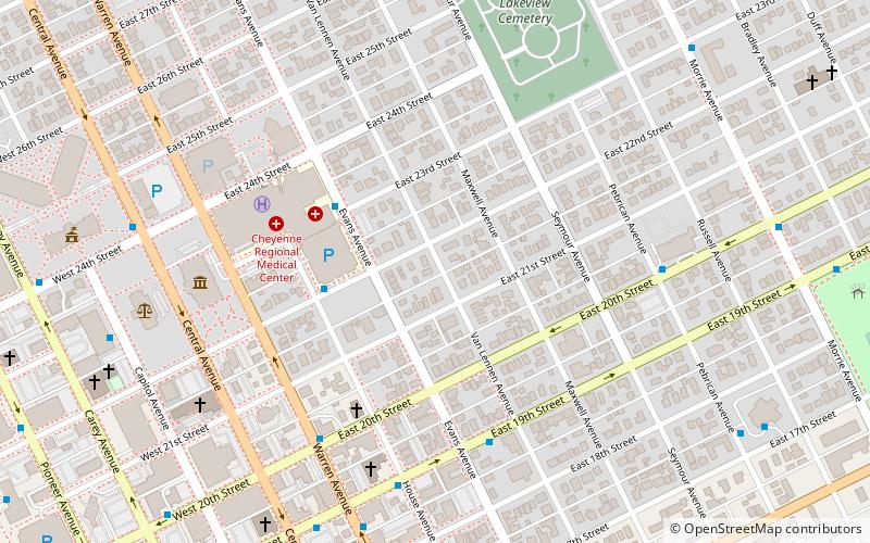 Keefe Row location map