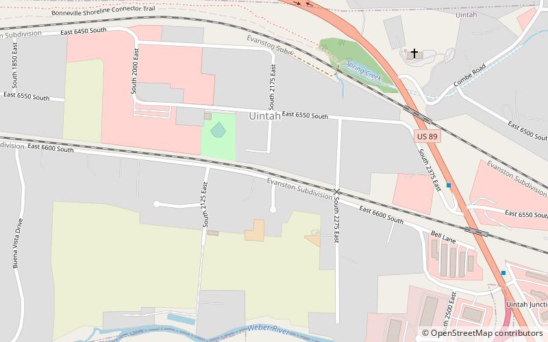 Uintah location map