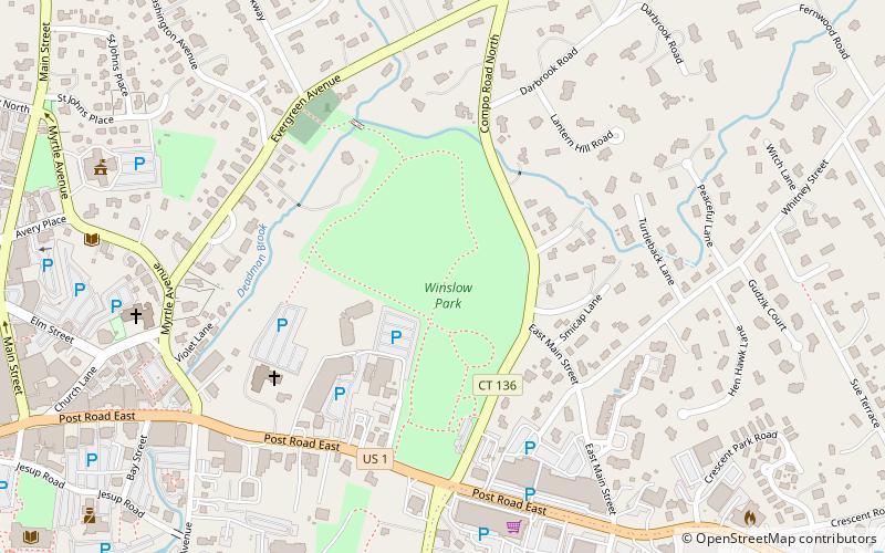 Winslow Dog Park location map