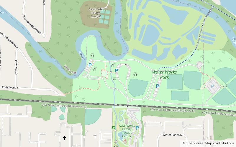 Water Works Family Aquatic Center location map