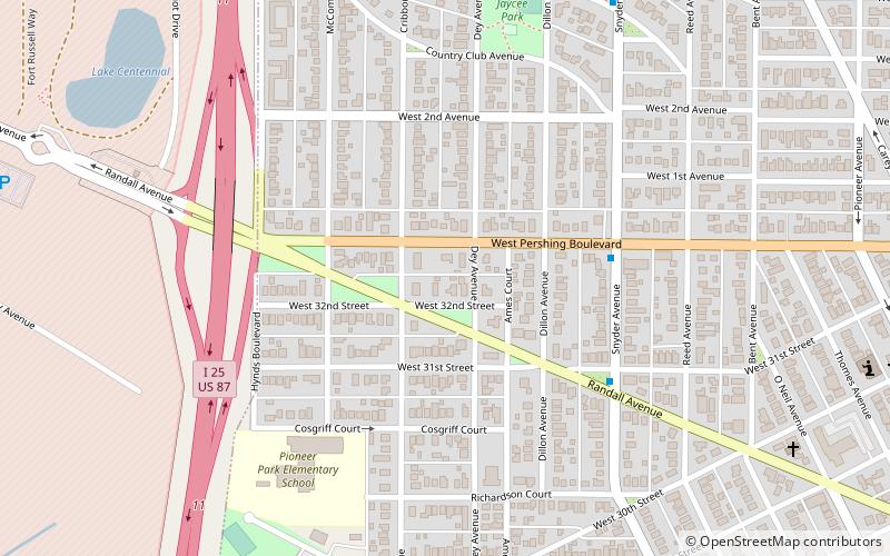 Dubois Block location map