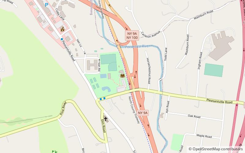 Briarcliff Manor Public Library location map