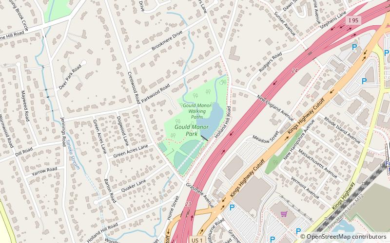 gould manor park fairfield location map