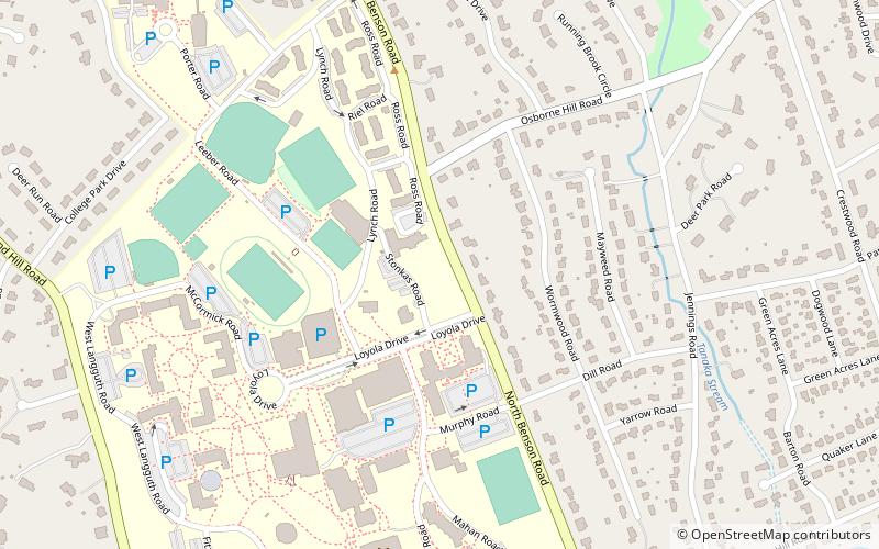 Fairfield University location map