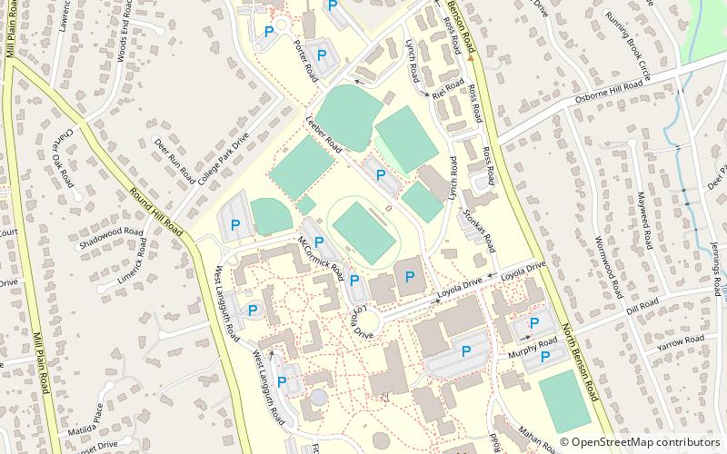 Lessing Field location map