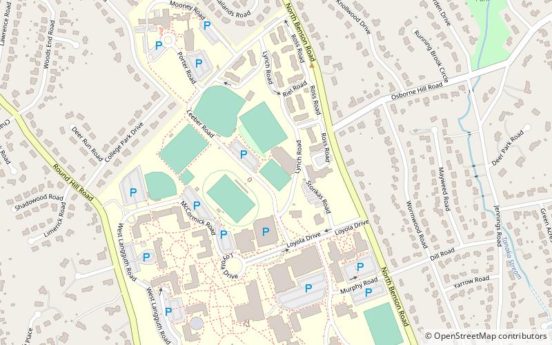 Alumni Baseball Diamond location map