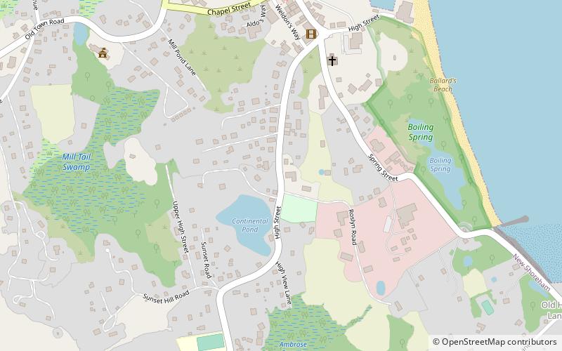 greenway walking trails block island location map